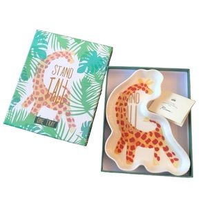 Ceramic Giraffe Trinket Tray